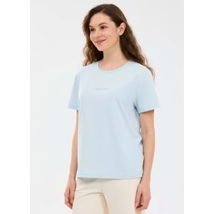 Skechers S2510029-0721 W Essential Crewneck T-Shirt Kadın Tişört