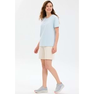 Skechers S2510029-0721 W Essential Crewneck T-Shirt Kadın Tişört
