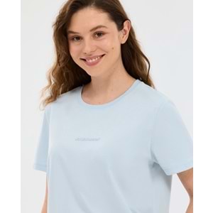 Skechers S2510029-0721 W Essential Crewneck T-Shirt Kadın Tişört