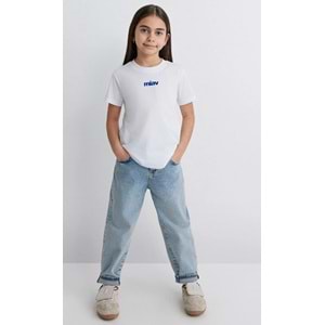 Mavi M66332620 Miav Baskılı Unisex Çocuk Tişört