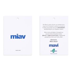 Mavi M66332620 Miav Baskılı Unisex Çocuk Tişört