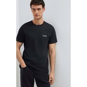 Mavi M0610360-900 Mavi Logo Baskılı Tişört Erkek T-Shirt