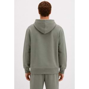 Mavi 065809-80692 Logo Nakışlı Erkek Kapüşonlu Sweatshirt