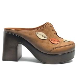 Venüs Otis Hakiki Deri Kadın Terlik