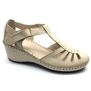 Venüs Tombatto Hakiki Deri Kadın Babet Ayakkabı