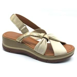 Venüs Tarda Hakiki Deri Comfort Ortopedik Kadın Sandalet