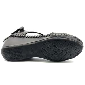 Venüs Şomali Hakiki Deri Comfort Ortopedik Kadın Sandalet