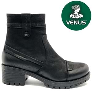 Venüs Wolrif Hakiki Deri Kaymaz Taban Ortopedik Kadın Bot