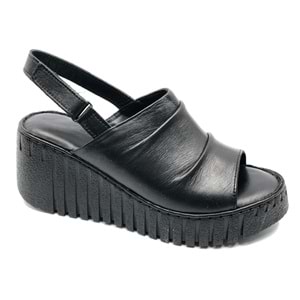 Venüs Trogi Hakiki Deri Comfort Ortopedik Kadın Sandalet