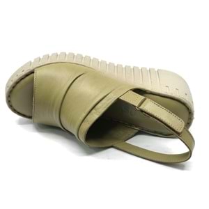 Venüs Trogi Hakiki Deri Comfort Ortopedik Kadın Sandalet