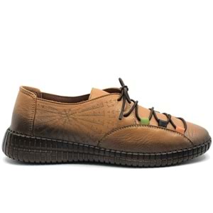 Venüs Betula Hakiki Deri Kadın Babet Ayakkabı