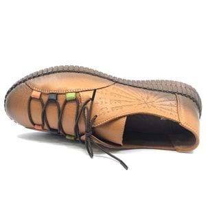 Venüs Betula Hakiki Deri Kadın Babet Ayakkabı