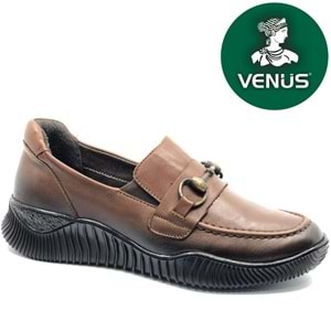 Venüs Dugu Hakiki Deri Ortopedik Casual Kadın Babet Ayakkabı