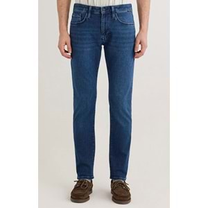 Mavi M0035182162 Marcus Sporty Koyu Mavi Jean Pantolon Erkek Kot Pantolon