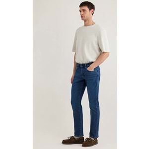 Mavi M0035182162 Marcus Sporty Koyu Mavi Jean Pantolon Erkek Kot Pantolon