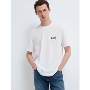 Mavi M0611714-620 Mavi Baskılı T-Shirt Erkek Tişort