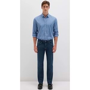 Mavi M0037885202 Martin Mavi Premium Puslu Koyu Mavi Jean Pantolon Erkek Kot Pantolon
