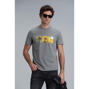 Lufian 111020192 June Modern Grafik T- Shirt Erkek T-Shirt