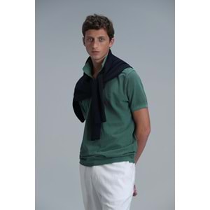 Lufian 111040163 Vernon Smart Polo Yaka Tişort Erkek T-Shirt