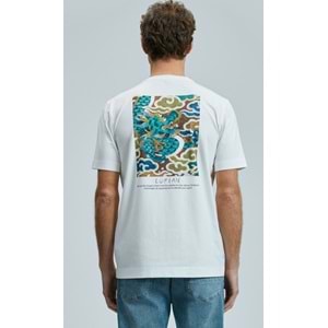 Lufian 111020242 Valor Modern Grafik T- Shirt Erkek Tişort