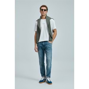 Lufian 111020242 Valor Modern Grafik T- Shirt Erkek Tişort