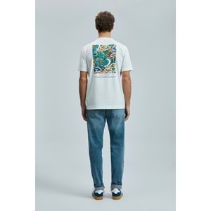 Lufian 111020242 Valor Modern Grafik T- Shirt Erkek Tişort