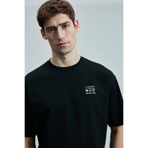 Lufian 111020248 Mask Modern Grafik T- Shirt Erkek Tişort