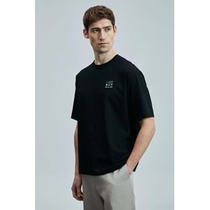 Lufian 111020248 Mask Modern Grafik T- Shirt Erkek Tişort