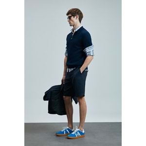 Lufian 111090092 Aren Erkek Pamuklu Kazak T- Shirt Erkek Tişort