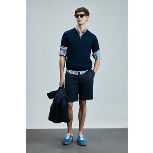 Lufian 111090092 Aren Erkek Pamuklu Kazak T- Shirt Erkek Tişort