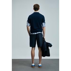 Lufian 111090092 Aren Erkek Pamuklu Kazak T- Shirt Erkek Tişort