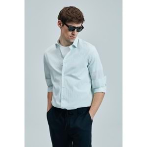 Lufian 111010638 Charles Erkek Basic Gömlek Regular Fit Erkek Gömlek