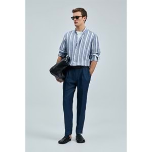 Lufian 111010640 Conroy Erkek Keten Gömlek Regular Fit Erkek Gömlek