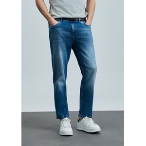 Lufian 111200204 Orlando Smart Jean Erkek Pantolon Slim Fit Erkek Kot Pantolon