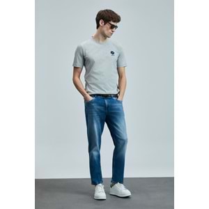 Lufian 111200204 Orlando Smart Jean Erkek Pantolon Slim Fit Erkek Kot Pantolon