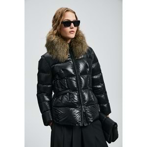Lufian 122120042 Klemantın Kaz Tüyü Kadın Mont