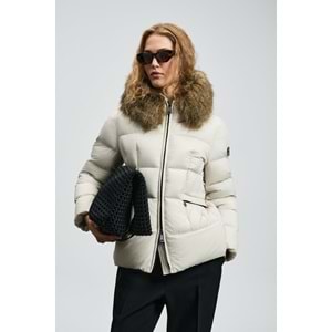 Lufian 122120042 Klemantın Kaz Tüyü Kadın Mont