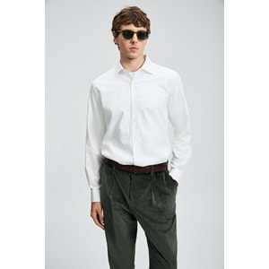 Lufian 112010678 Veran Erkek Basic Gömlek Regular Fit Erkek Gömlek