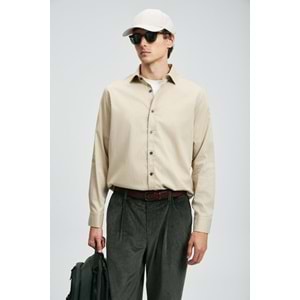 Lufian 112010686 Ferla Basic Gömlek Regular Fit Erkek Gömlek