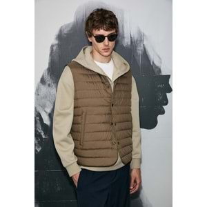 Lufian 112130027 Soon Kaz Tüyü Erkek Yelek