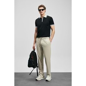 Lufian 111090138 Dean Modal Karışımlı Kazak Erkek Polo Tişört Erkek Tişort