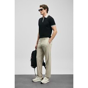 Lufian 111090138 Dean Modal Karışımlı Kazak Erkek Polo Tişört Erkek Tişort