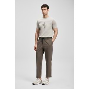 Lufian 111020307 Sımbad Modern Grafik T- Shirt Erkek T-Shirt