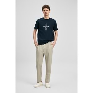 Lufian 111020307 Sımbad Modern Grafik T- Shirt Erkek T-Shirt