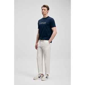 Lufian 111020280 Oscar Modern Grafik T- Shirt Tişört Erkek Tişort
