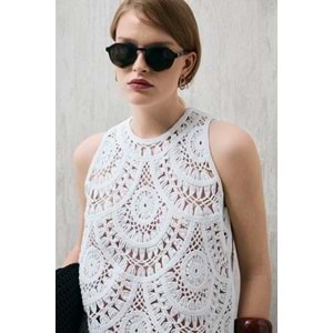 Lufian 121090046 Grade Sıfır Kol T-Shirt Kadın Tişört