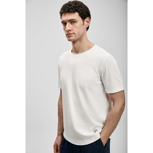 Lufian 111020312 Junya Erkek Basic T- Shirt Tişört Erkek Tişort