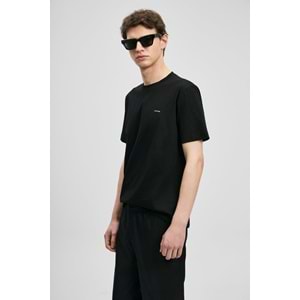 Lufian 111020321 Bran Modern Grafik T- Shirt Tişört Erkek Tişort