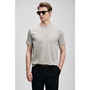 Lufian 111020321 Bran Modern Grafik T- Shirt Tişört Erkek Tişort
