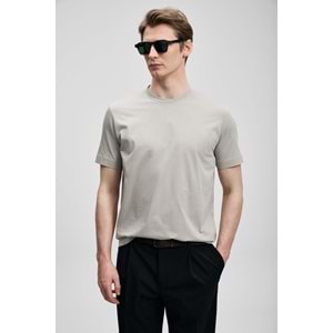 Lufian 111020321 Bran Modern Grafik T- Shirt Tişört Erkek Tişort